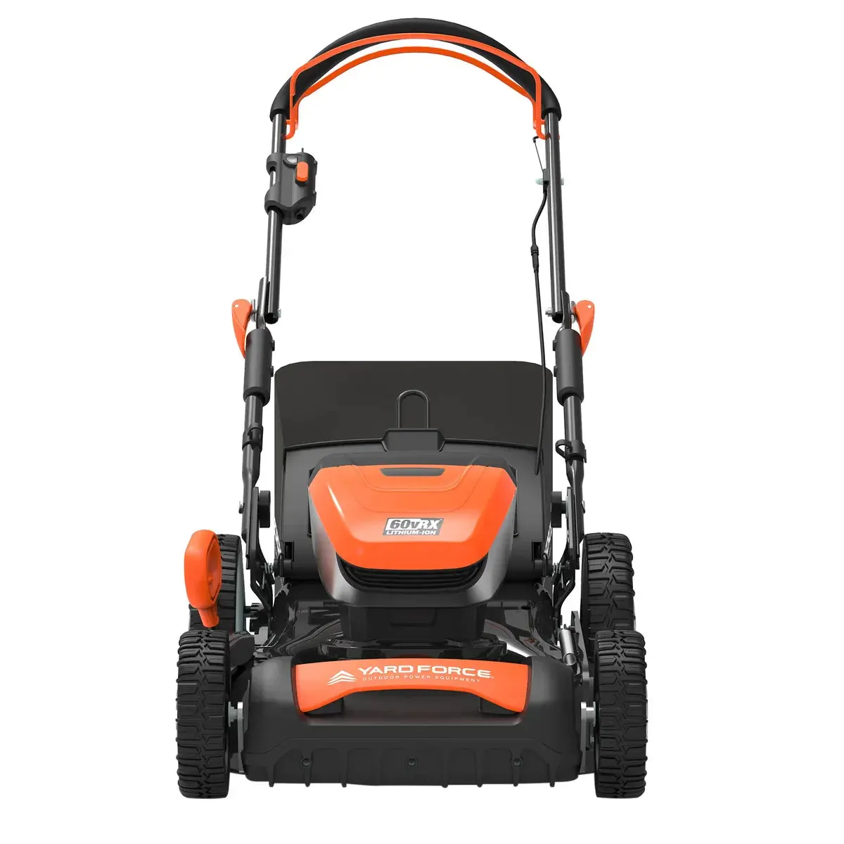 Alternative view of Yard Force YF60VRX Lawn Mower 21″ w/ Lithium-Ion Battery and Fast Charger 60V New