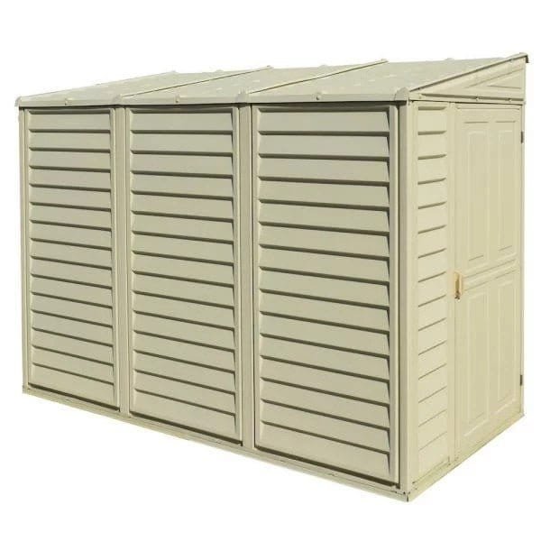 Alternative view of Duramax 4ft x 8ft Sidemate Vinyl Resin Outdoor Storage Shed