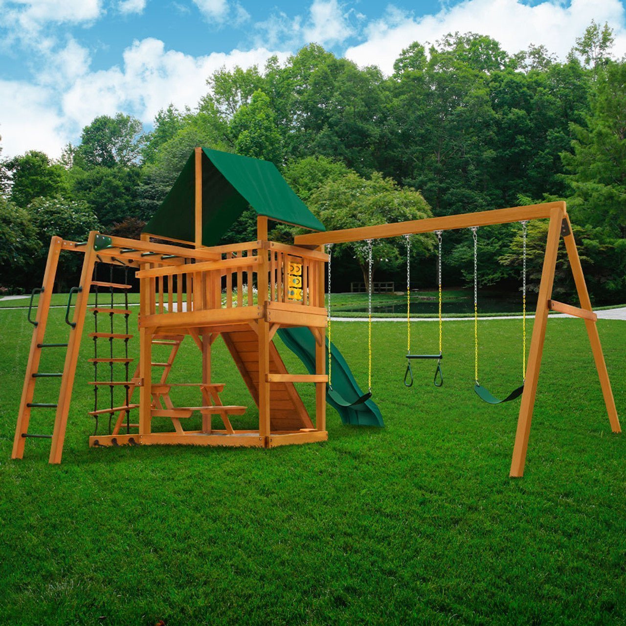 Alternative view of Navigator Swing Set