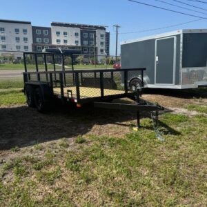 Alternative view of 2025 6X12TA UTITILY TRAILER 2 FT WALLS 4568