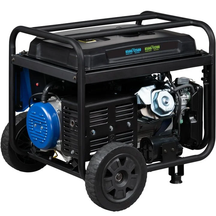 Alternative view of Westinghouse WGen9500DF Portable Generators.