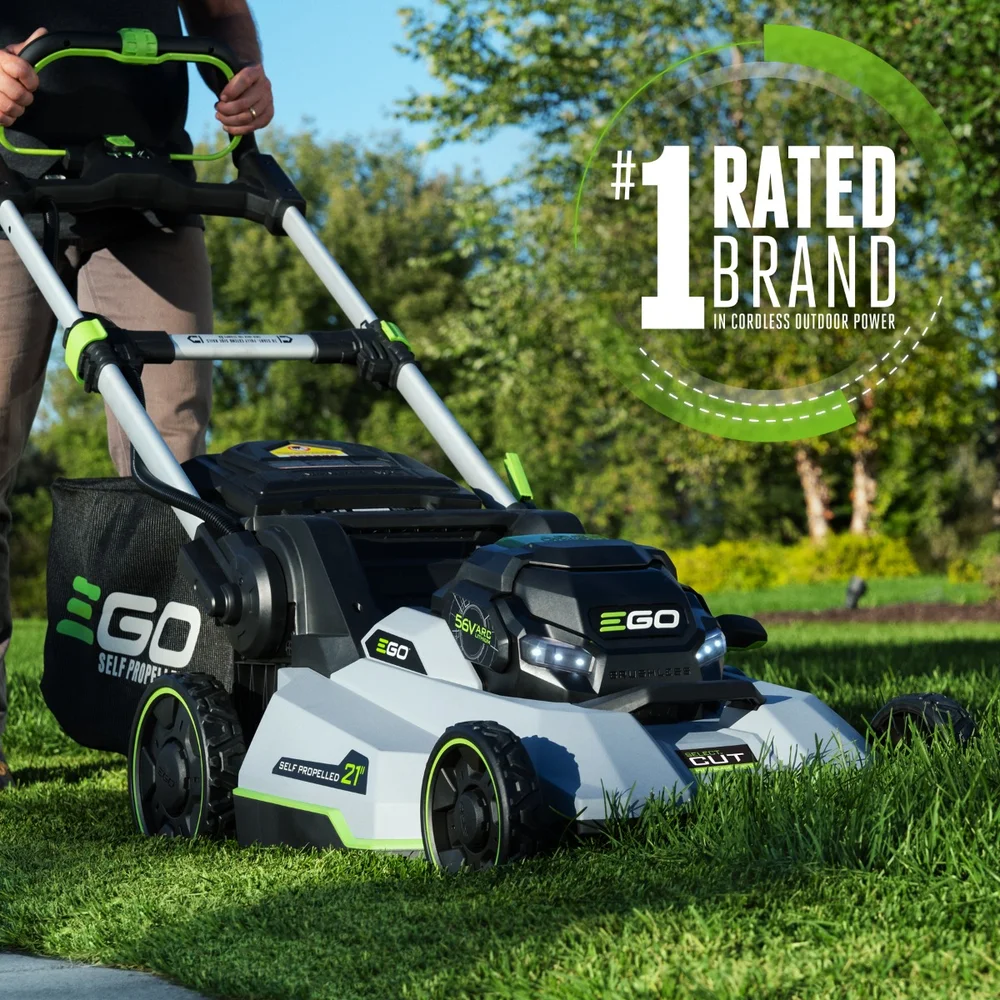 Alternative view of EGO 21in Select Cut Self Propelled Mower with Touchs Drive Includes G3 7.5 Batterys & 550w Charger (REGLM2135SP)