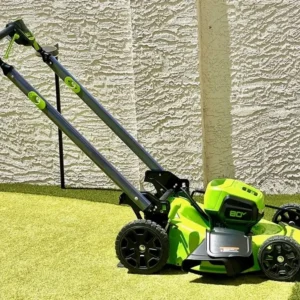Alternative view of Greenworks 80V 21-Inch Self-Propelled Lawn Mowers.