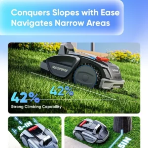 Alternative view of Sunseeker V3 Quiet Lawn Mowers.