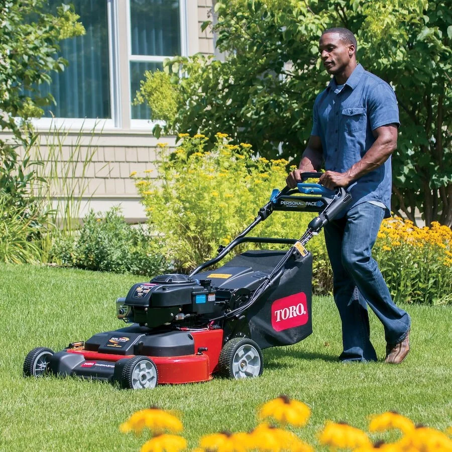 Alternative view of Toro TimeMaster 30″ Personal Pace Gas Lawn Mowers.