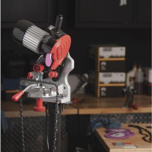 Alternative view of Oregon Professional Compact 120-Volt Bench Grinder, Universal Saw Chain Sharpener, for All Chainsaw Chains (410-120)