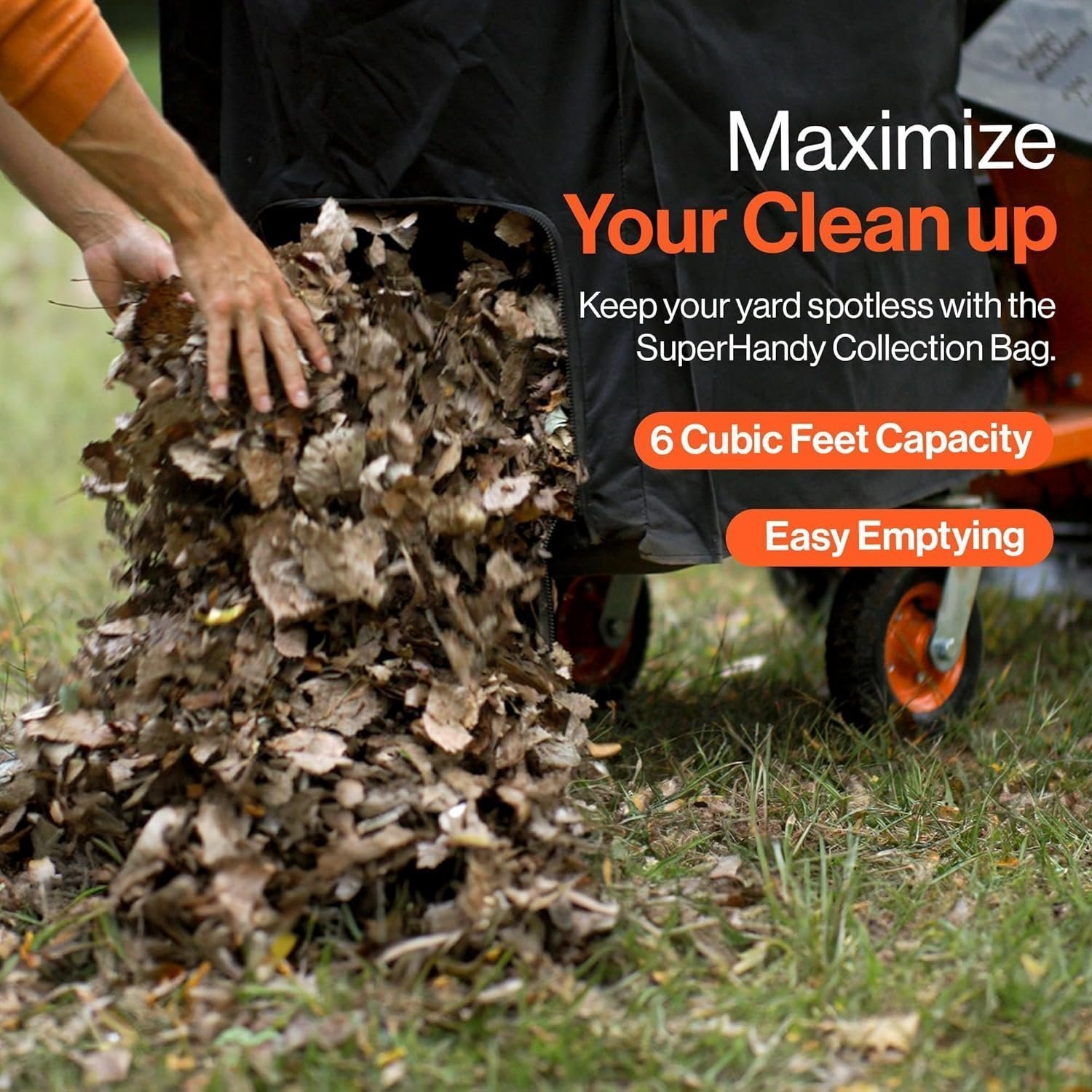 Alternative view of SuperHandy 7HP Gas Leaf Vacuum & Wood Chipper, 10:1 Mulch, 6-Bushel Bag
