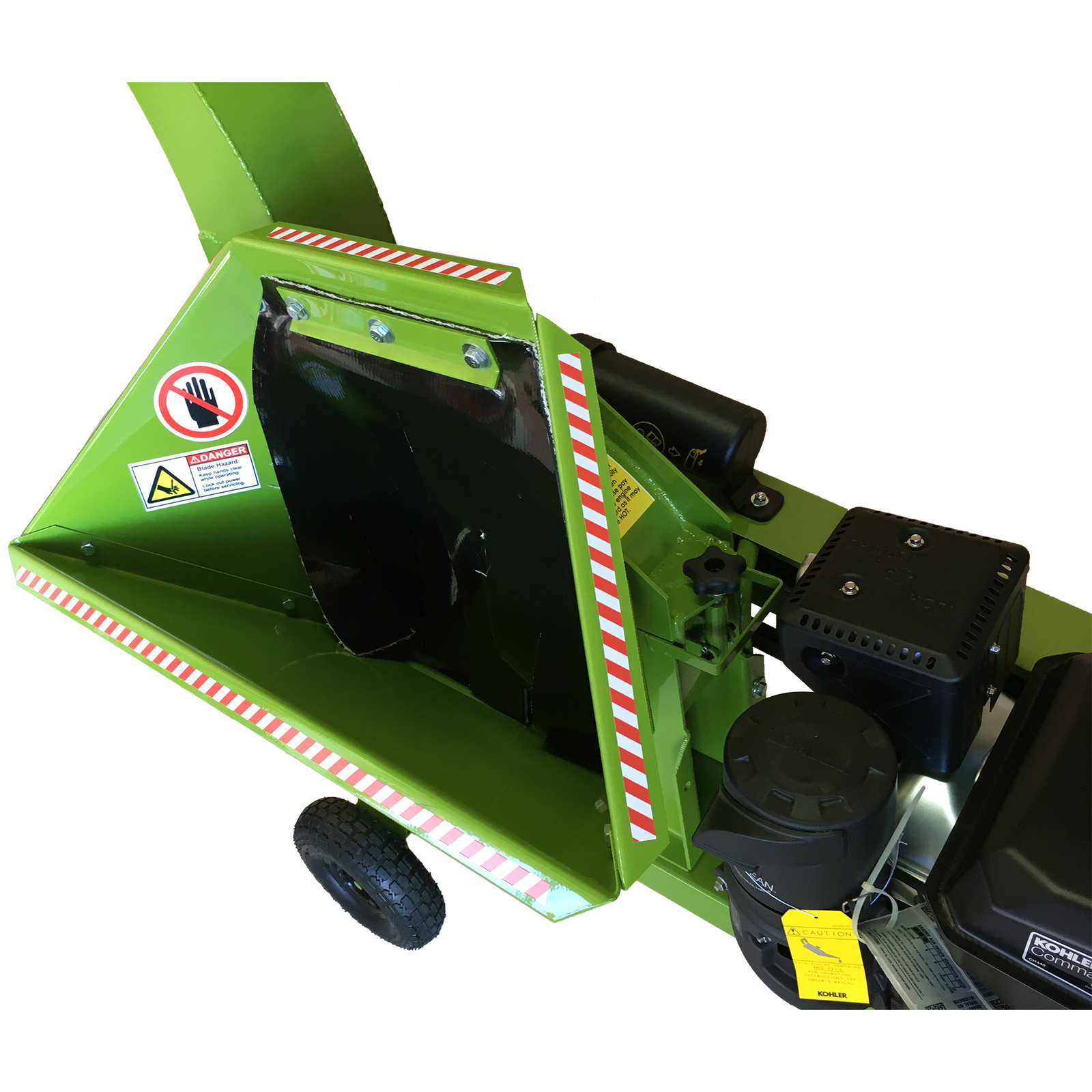 Alternative view of Yardbeast 3.5” Woodchipper Hand-Tow or ATV – YB3514