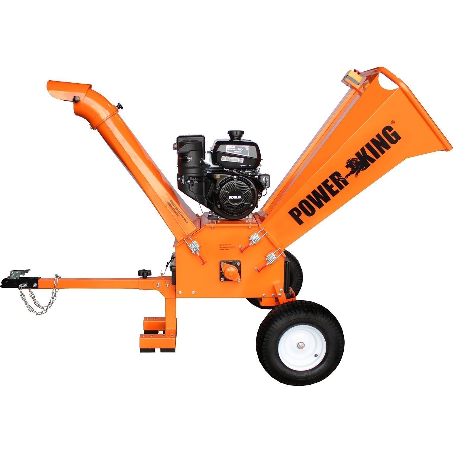Alternative view of PowerKing 5-Inch 14 HP Chipper Shredder with Electric Starter & Hour Meter – PK0915-EH