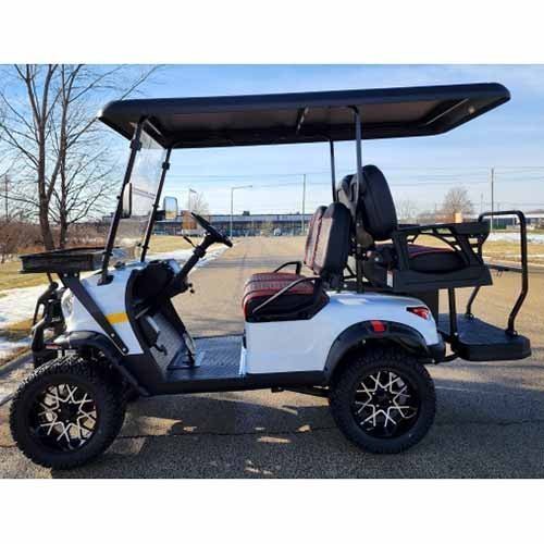 Alternative view of 48V Luxury 4-Passenger Electric Golf Cart – Renegade UTV, Street & Off-Road Ready