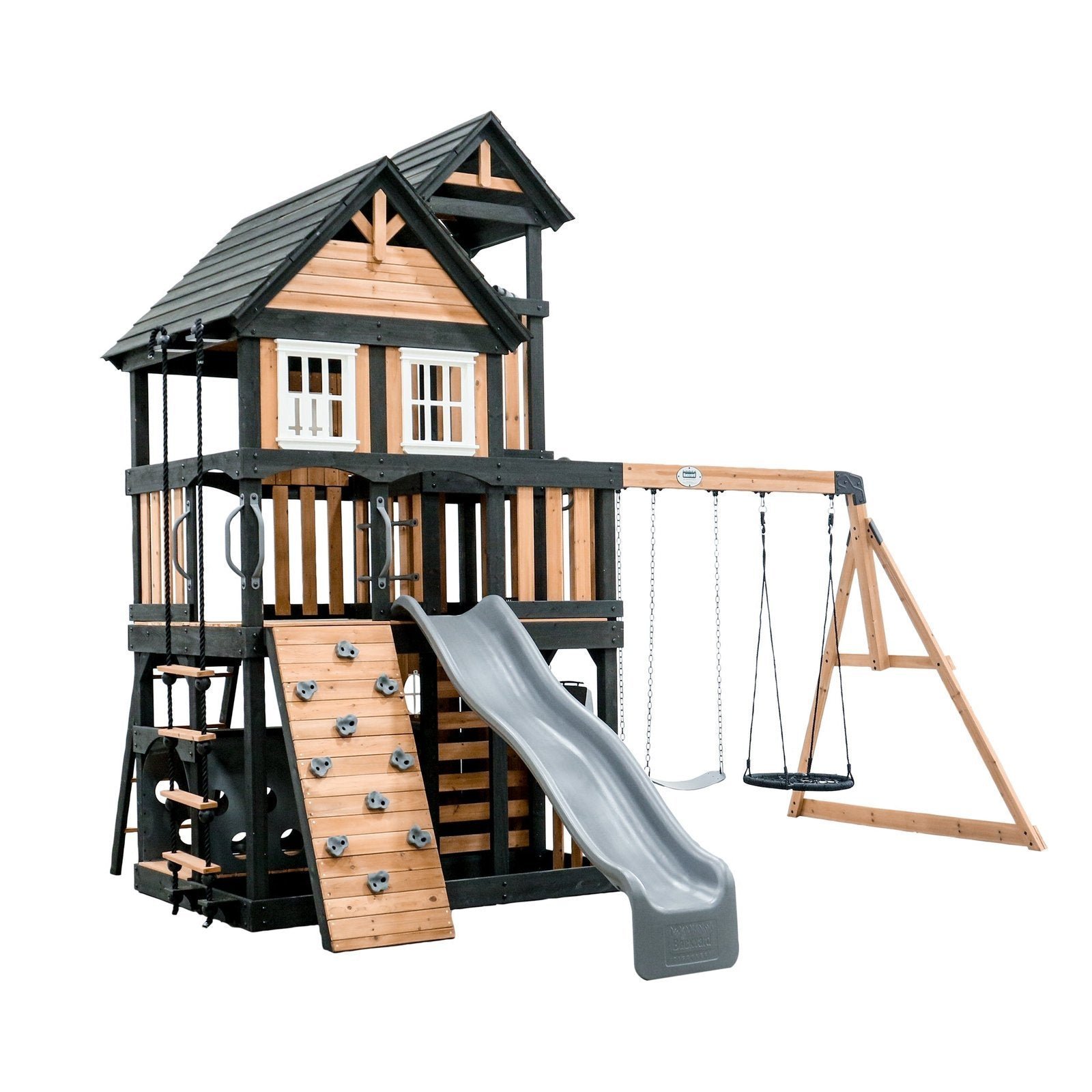 Alternative view of Mystic Tower Swing Set