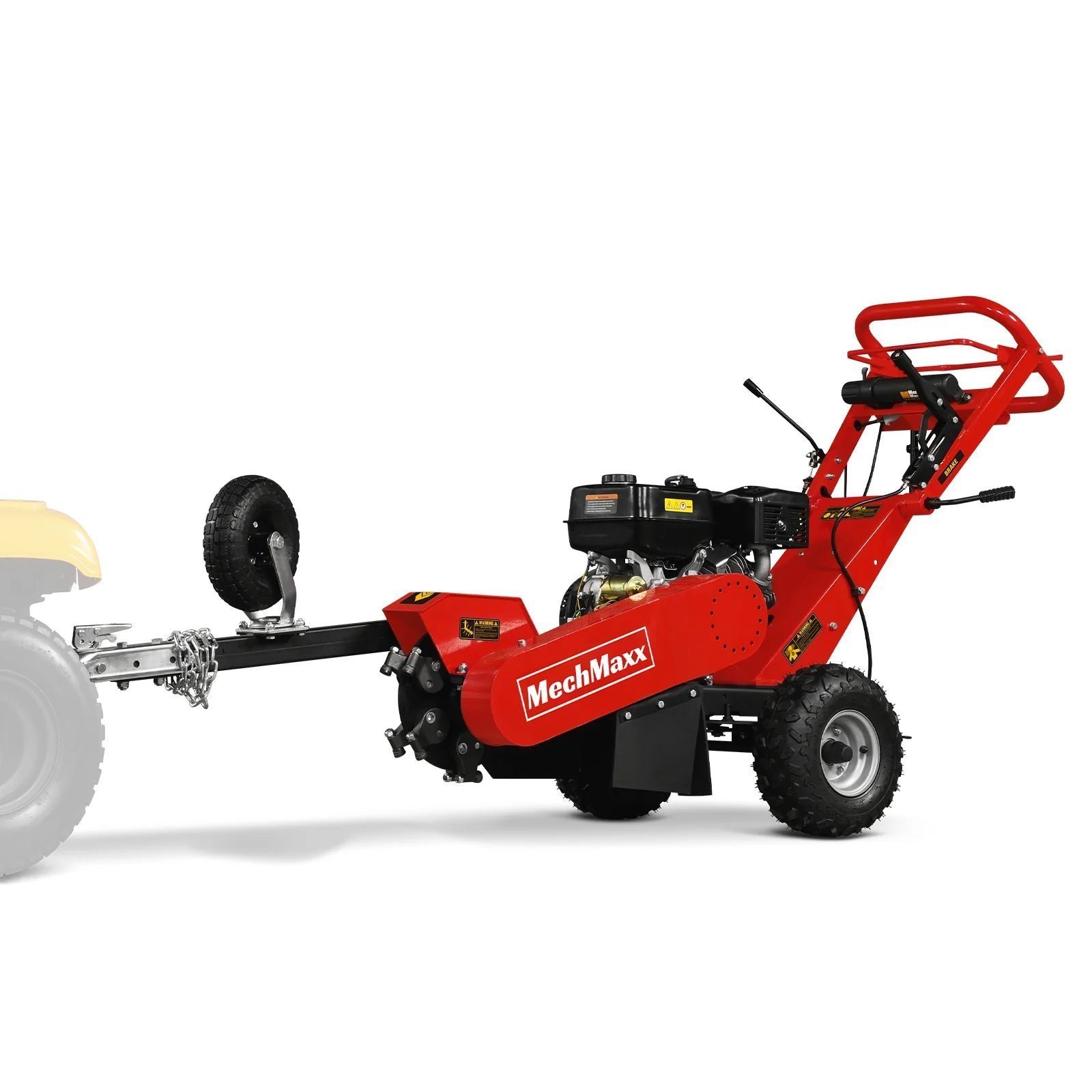 Alternative view of 15 inch 15HP 420cc DUCAR E-Start Stump Grinder with Tow Bar, SG380
