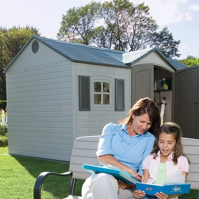 Alternative view of Lifetime Garden Storages Sheds 15′ x 8′