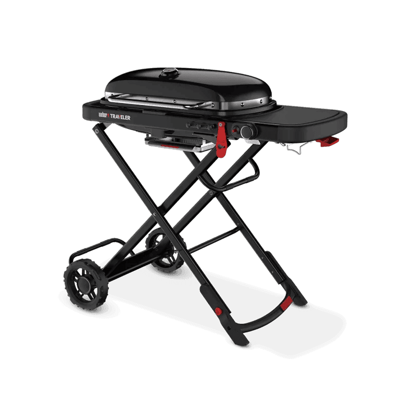 Alternative view of Weber Traveler Portable GAS Grill Stealth Edition