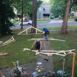 Alternative view of Best barns Greenbriar 12’x16′ Wood Garage Barn Kit-Installation Included