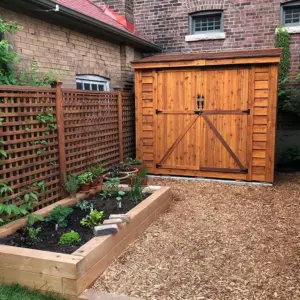 Alternative view of Outdoor Living Today SpaceSaver 8×4 with Double Doors